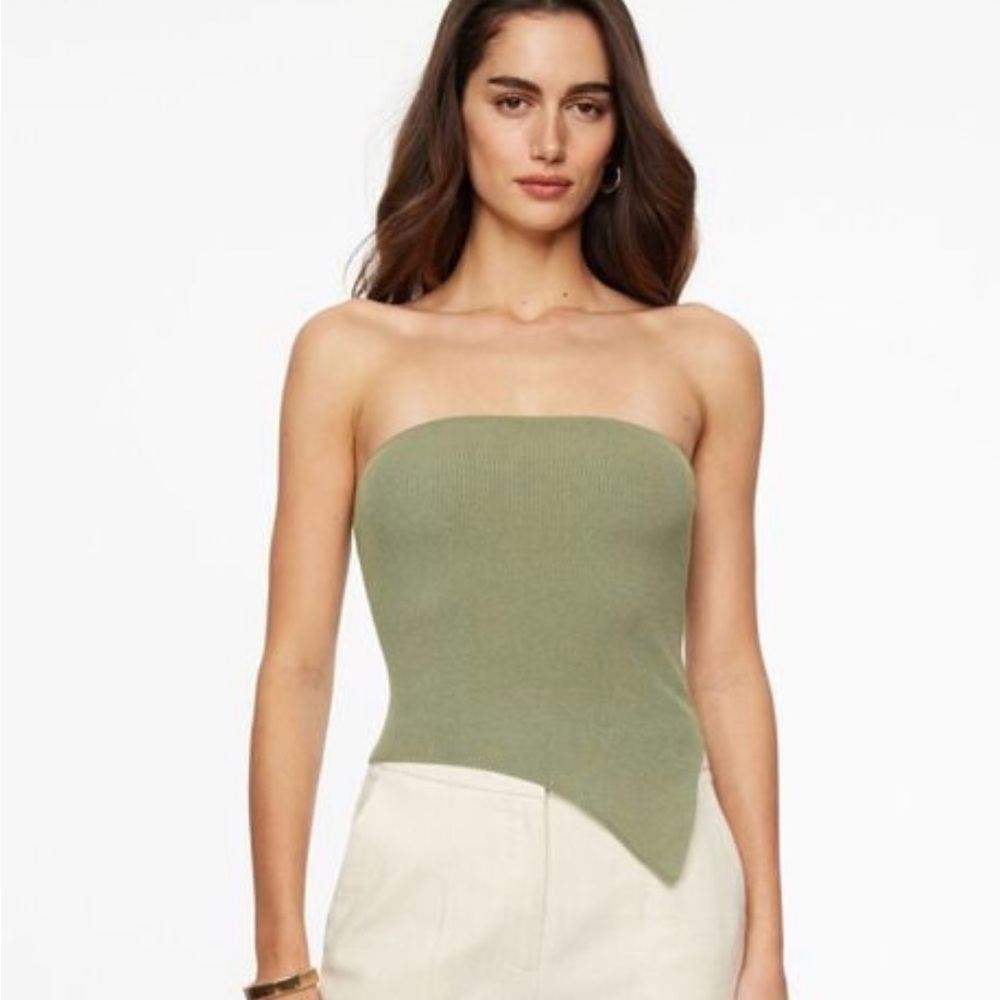 Asymmetric Tube Top